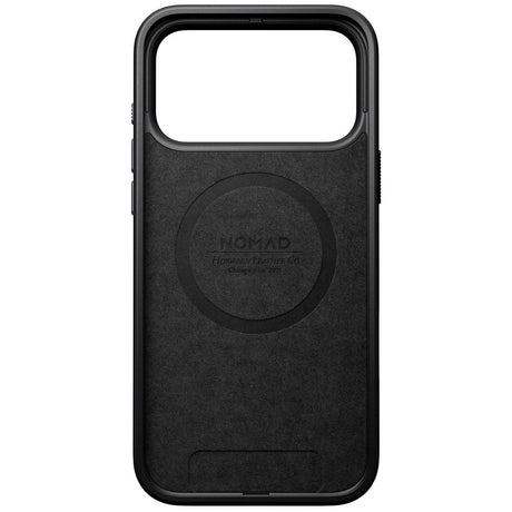 iPhone 17 Pro Max - Nomad Modern Horween Leather Cover - MagSafe Kompatibel - Black