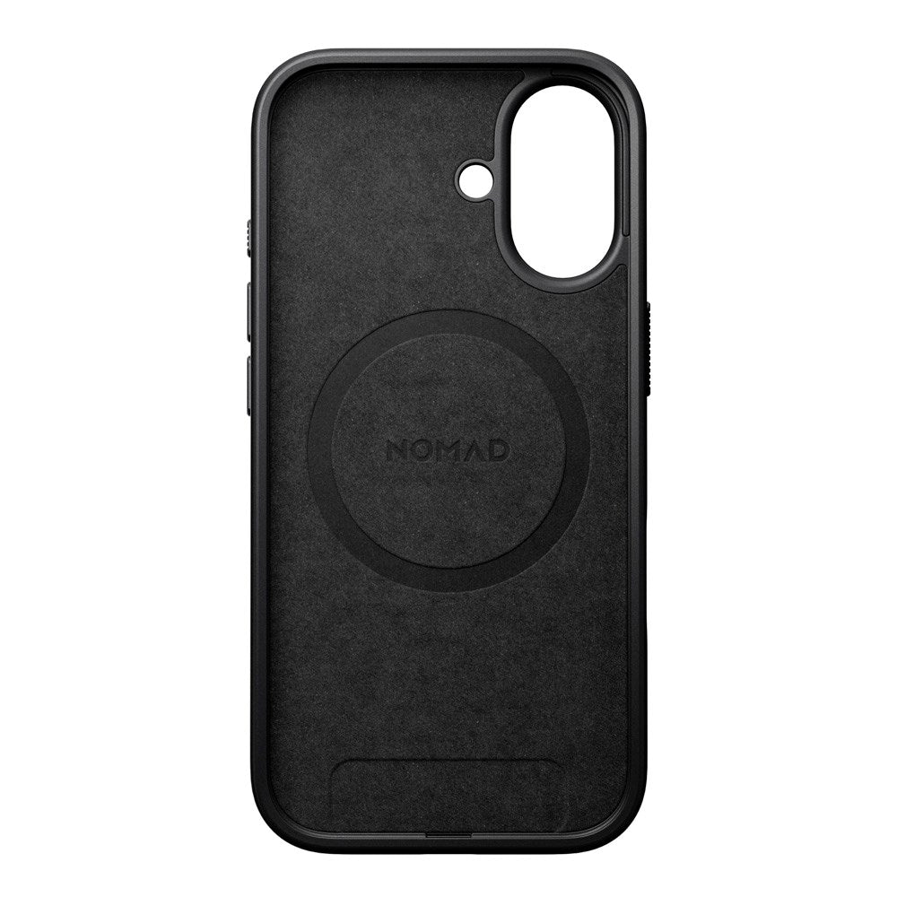 iPhone 17 - Nomad Modern Leather Cover - MagSafe Kompatibel - Black