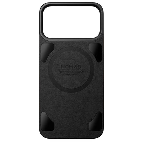 iPhone 17 Pro - Nomad Magnetic Horween Leather Back Cover - MagSafe Kompatibel - Black