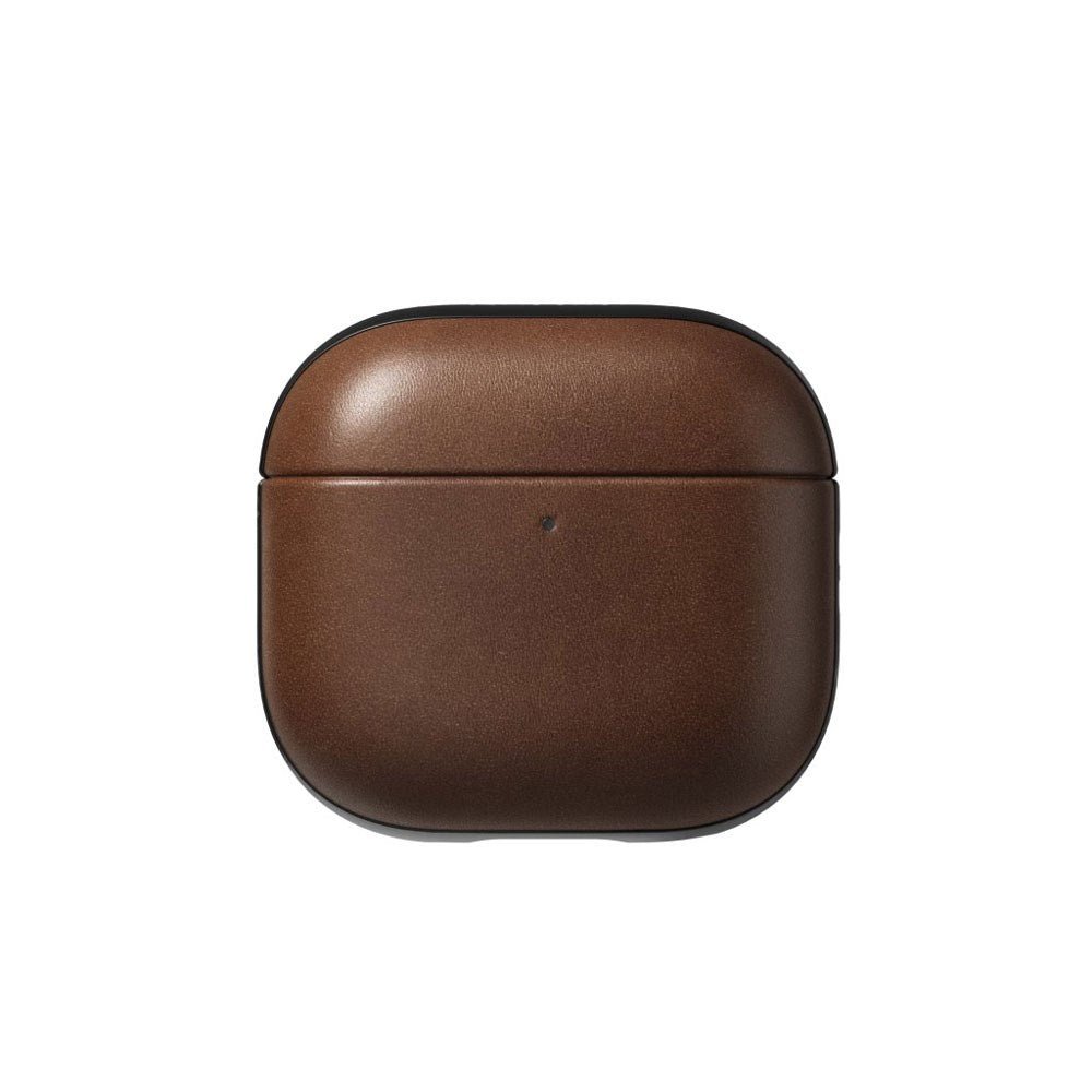 AirPods (4. Gen.) Nomad Modern Leather Case - Brun