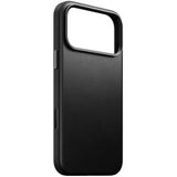 iPhone 18 Pro Nomad Traditional Leather Bagside Cover - MagSafe Kompatibel - Black