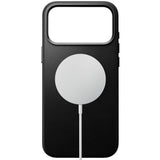 iPhone 18 Pro Nomad Traditional Leather Bagside Cover - MagSafe Kompatibel - Black