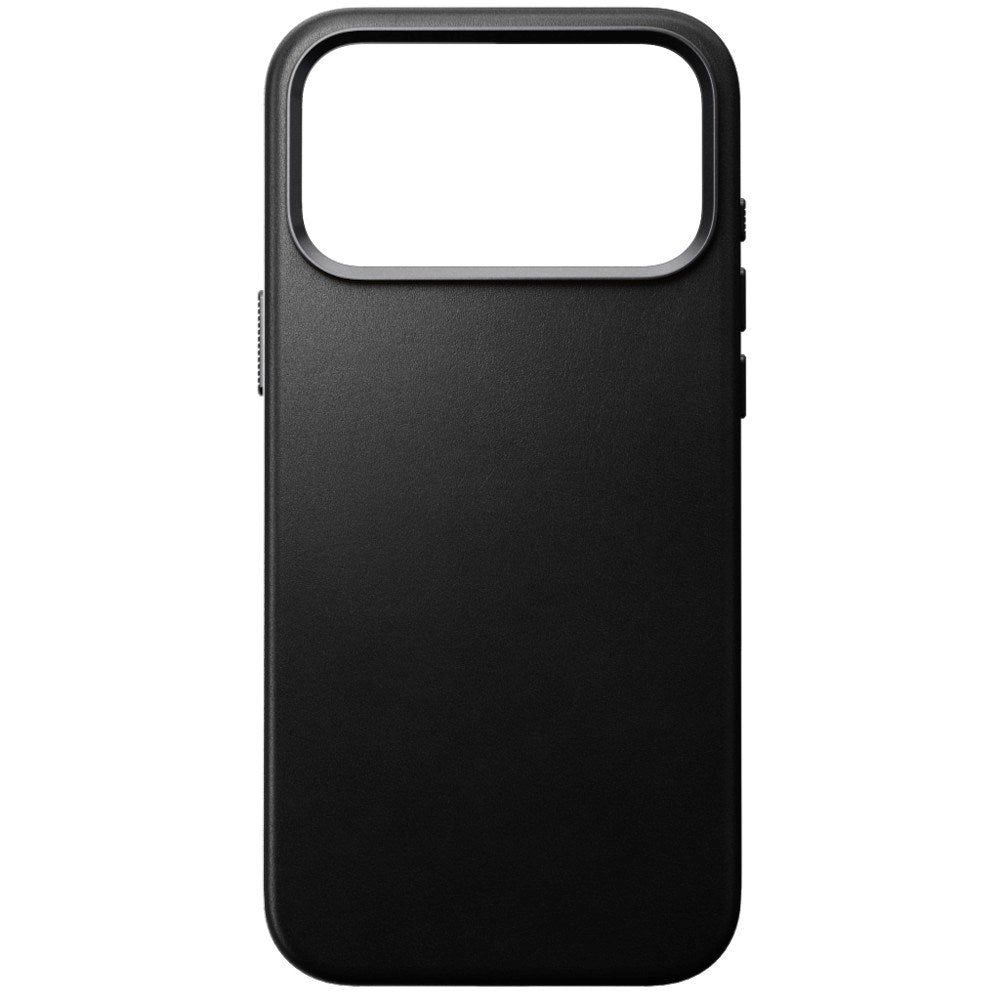 iPhone 18 Pro Max Nomad Traditional Leather Bagside Cover - MagSafe Kompatibel - Black