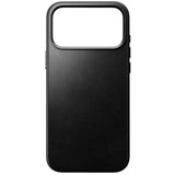 iPhone 18 Pro Max Nomad Traditional Horween Leather Bagside Cover - MagSafe Kompatibel - Black