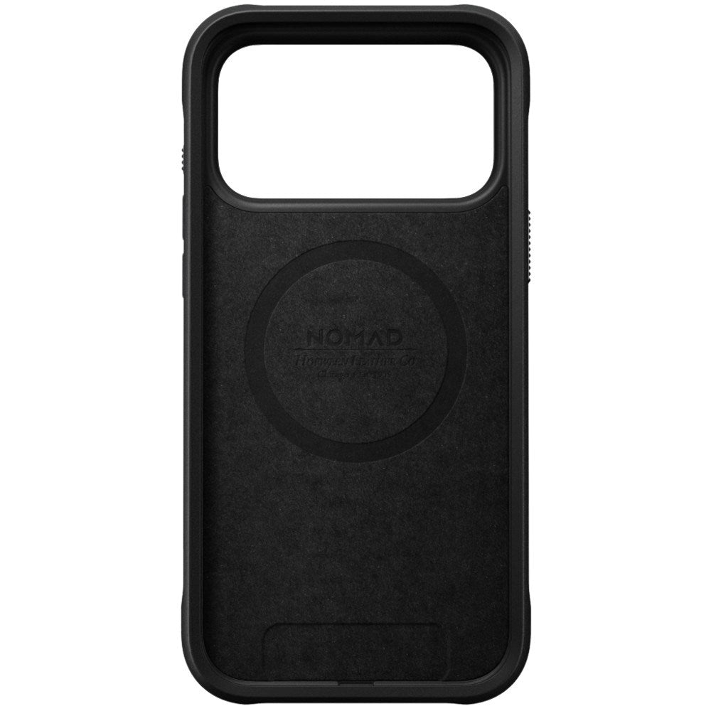 iPhone 18 Pro Nomad Rugged Horween Leather Bagside Cover - MagSafe Kompatibel - Rustic Brown