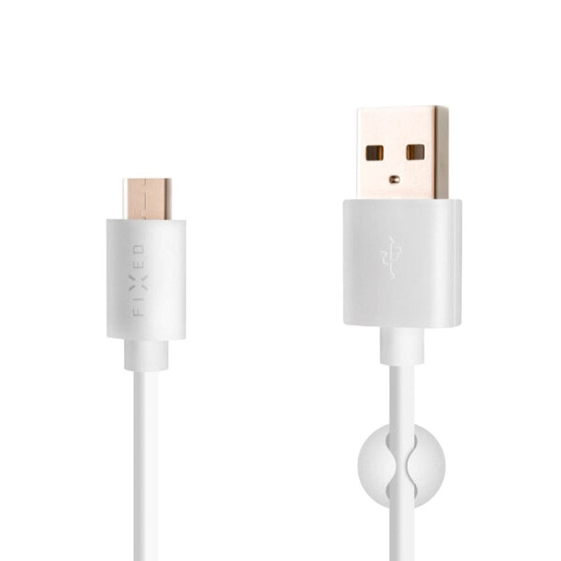 Fixed - USB-A til USB-C Kabel - 1m - Hvid