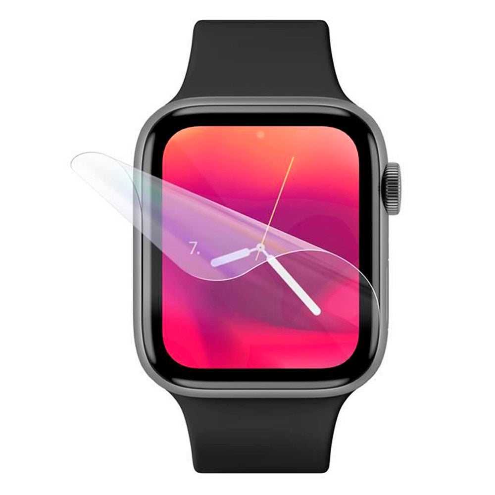 Fixed Apple Watch (38 / SE / 40mm) Invisible Beskyttelsesfilm - 2 stk. - Gennemsigtig