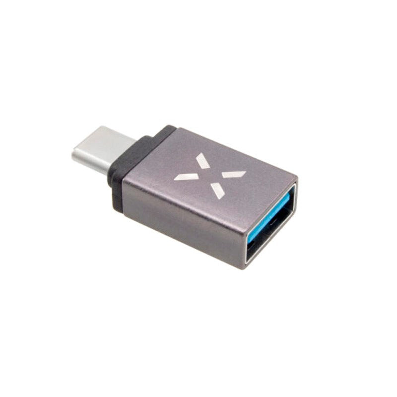 Fixed - Link USB-C til USB-A Adapter - Grå