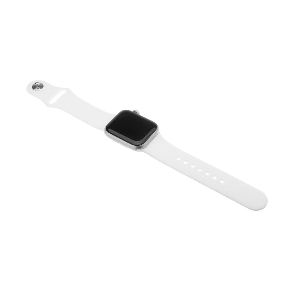 Fixed Apple Watch (42/44/SE/45/46/49mm) Silikone Rem Sæt - Hvid