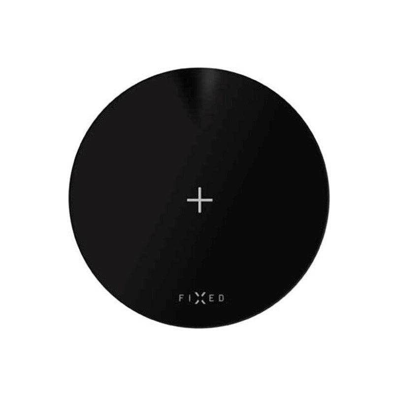 15W Trådløs Oplader - Fixed SlimPad - Sort