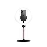 Fixed - LED Ring Light Tripod Mobilholder - Sort