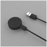 Fixed USB-A  Ladekabel til Huawei Watch - Sort