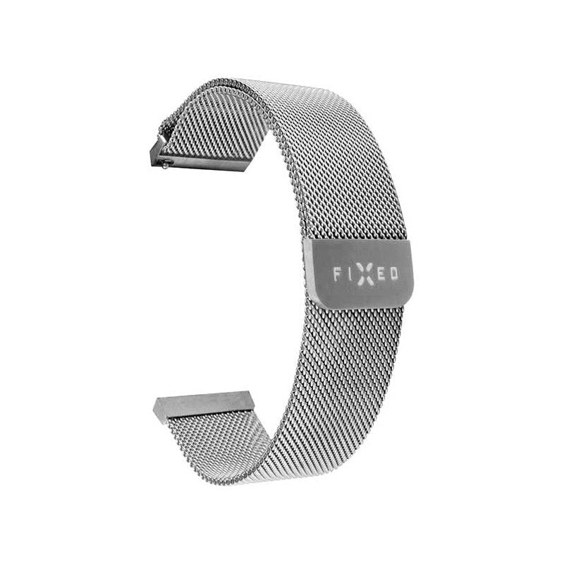 Fixed - Universal Smartwatch - Mesh Metal Rem - (22mm) - Sølv