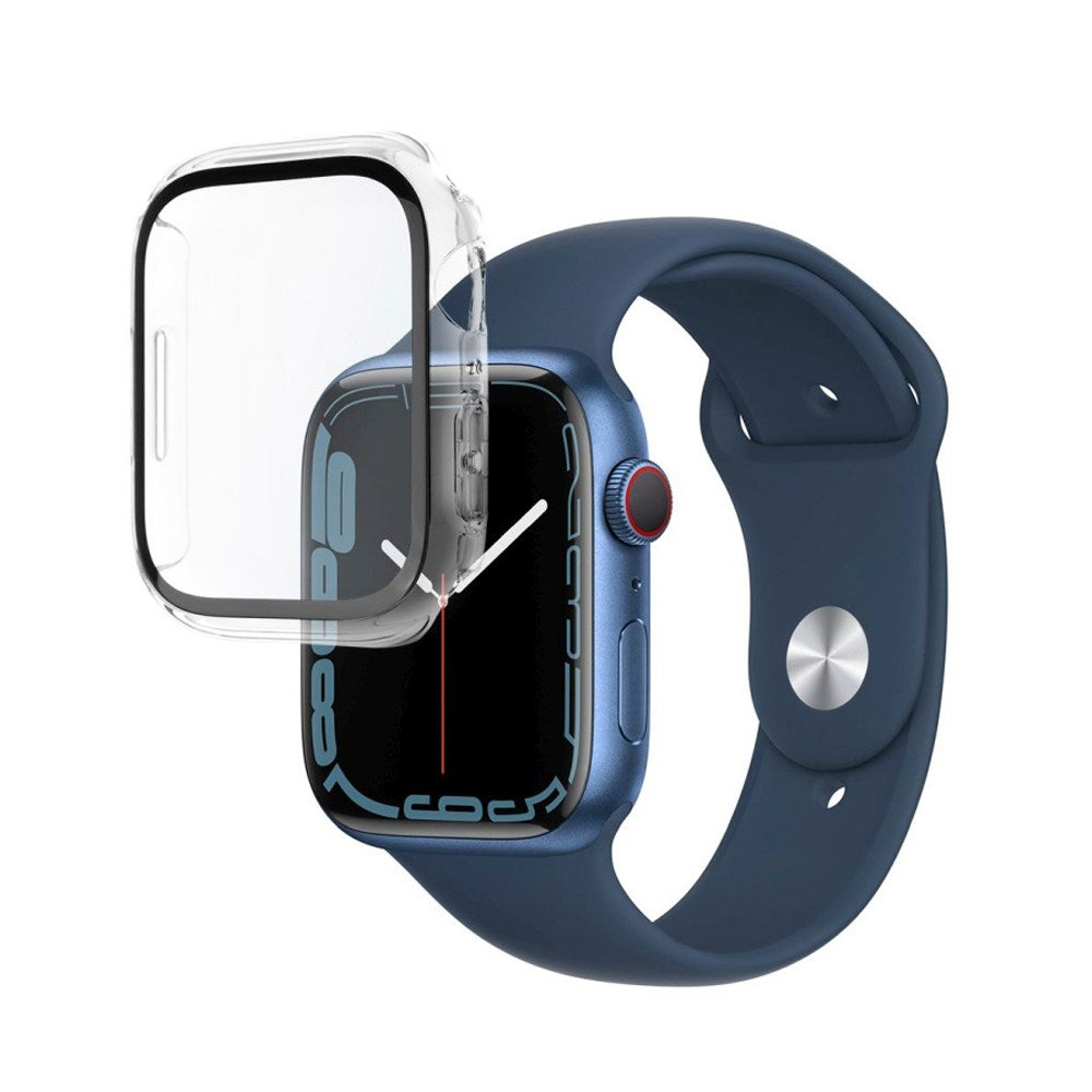 Fixed Apple Watch 9 / 8 / 7 (41mm) Pure Cover m. Skærmbeskyttelse - Gennemsigtig