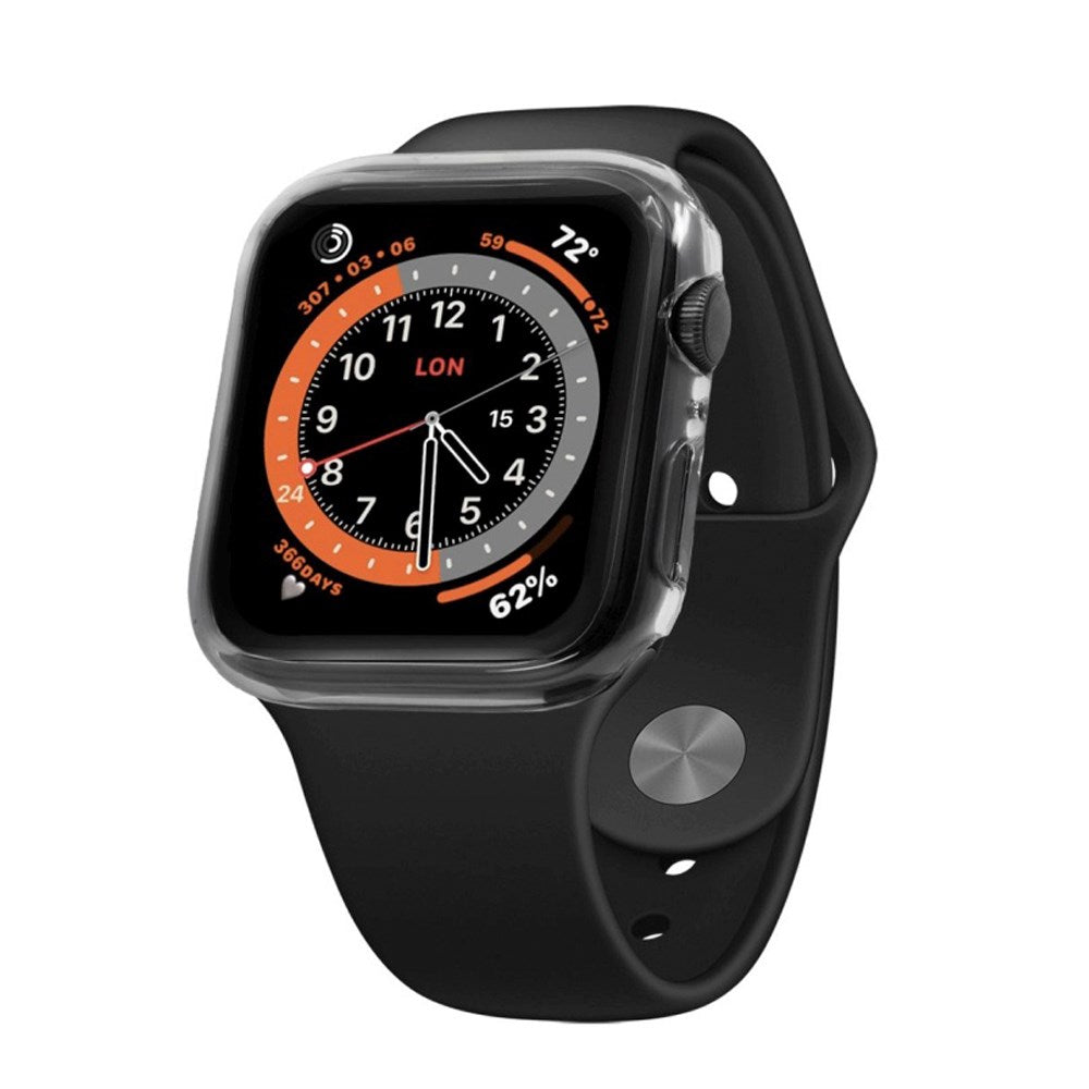 Fixed Apple Watch 9 / 8 / 7 (45mm) Pure Cover m. Skærmbeskyttelse - Gennemsigtig