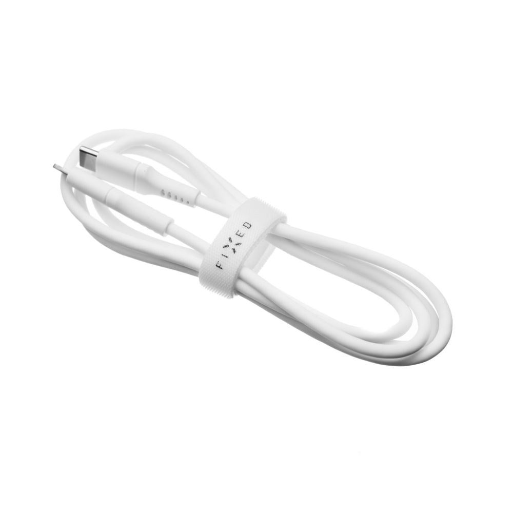 Fixed Liquid 60W USB-C til USB-C Kabel - 0.5m - Hvid