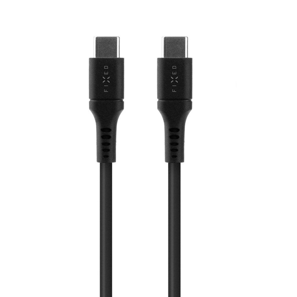 Fixed Liquid 60W USB-C til USB-C Kabel - 2m - Sort