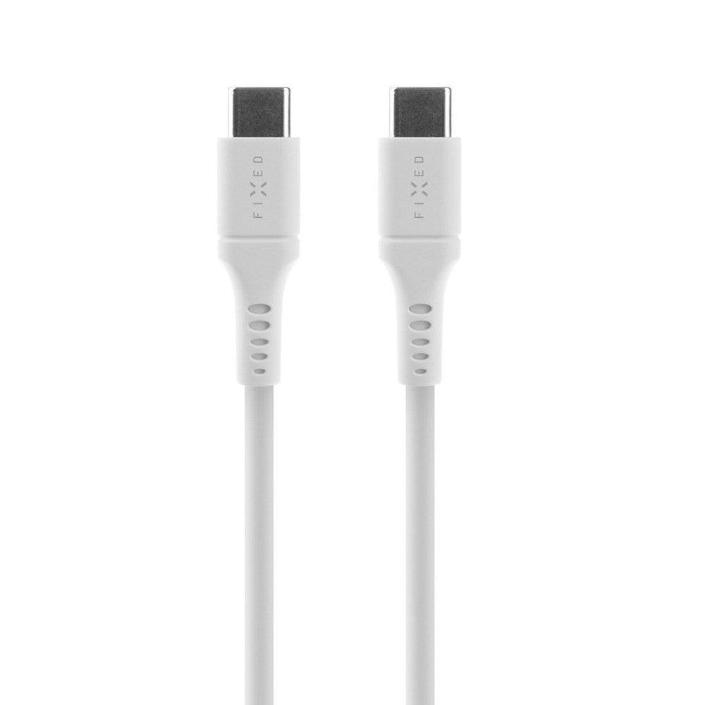 Fixed Liquid 60W USB-C til USB-C Kabel - 2m - Hvid