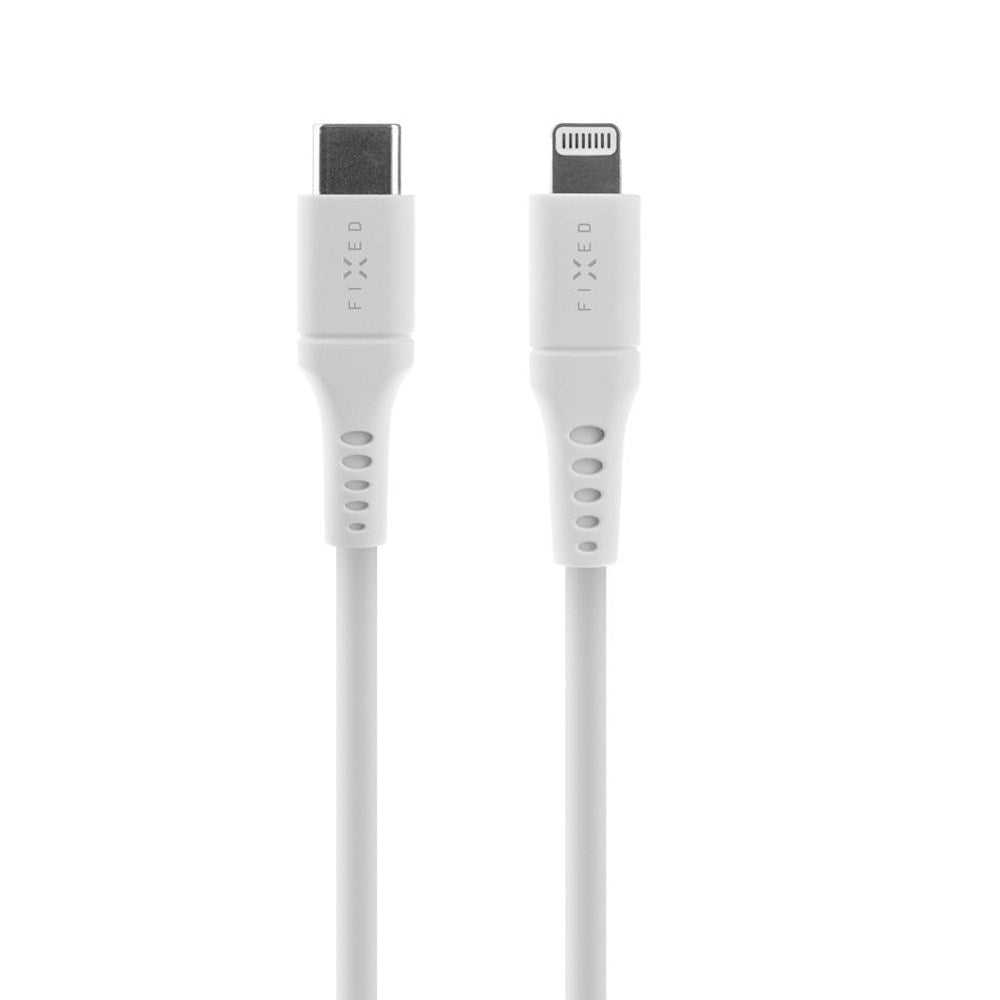 Fixed Liquid 60W USB-C til Lightning Kabel - 1.2m - Hvid