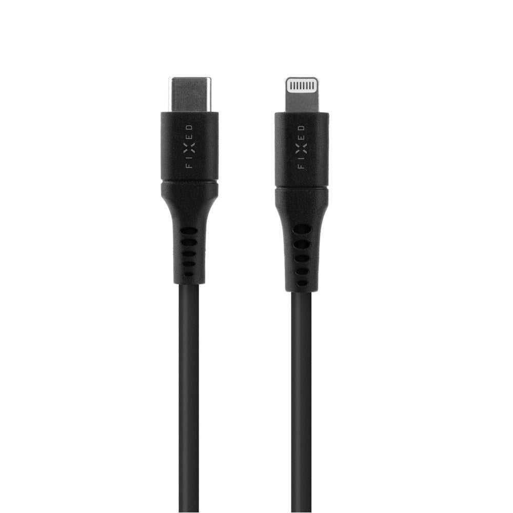 Fixed Liquid 60W USB-C til Lightning Kabel - 2m - Sort