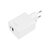 Fixed Mini Vægoplader 45W m. USB-A & USB-C - Hvid