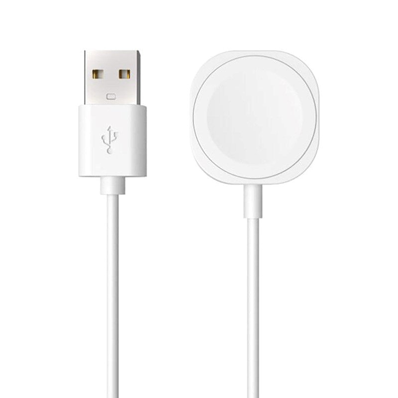 Fixed Apple Watch Oplader (2.5W) m. USB-A - 1m - Hvid