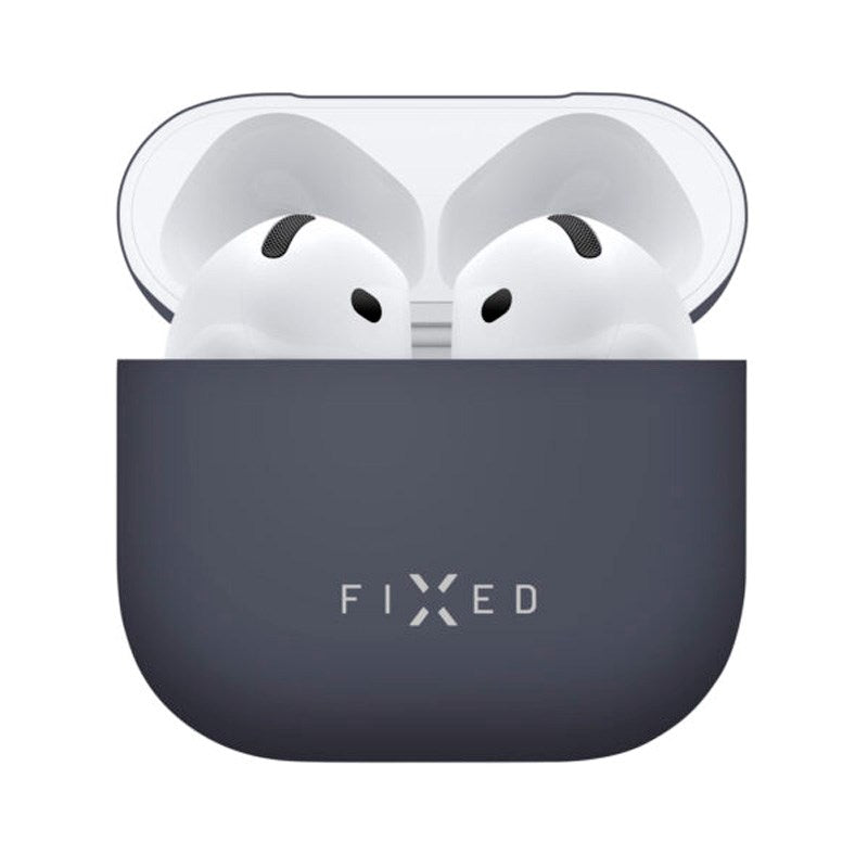 Fixed Silikone Cover - Apple AirPods (4. gen.) - Blå