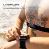 Fixed Pulsmåler inkl. Brystrem (HR & HRV) - Sort