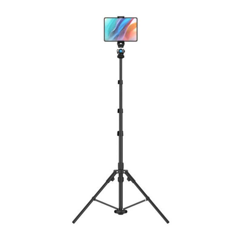 Fixed Justerbar Tripod Mobil Stativ - 190cm - Sort