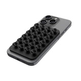 Fixed MagMate - Silikone Sugekop Mobilholder - MagSafe Kompatibel - Sort