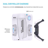 Fixed Playstation 5 Pro / Slim Dockingstation - Hvid