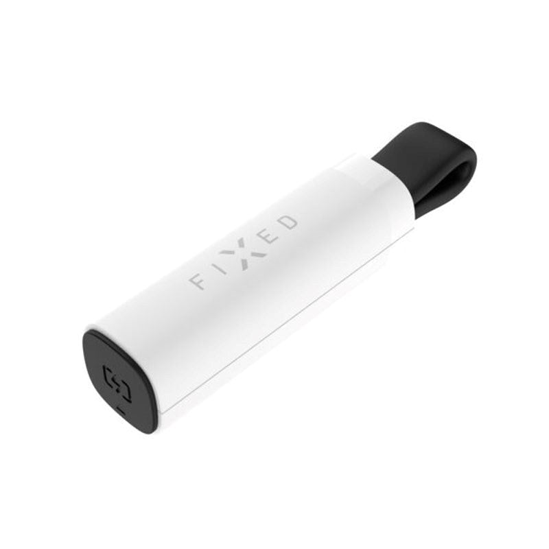 Fixed Tracker m. USB-C Opladning - Apple Find My Kompatibel - Hvid