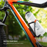 Fixed GPS Tracker til Cykelmontering - Apple Find My Kompatibel - Sort