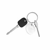 Fixed Tag Dual Bluetooth Tracker - Kompatibel med Apple Find My / Find Hub - Hvid