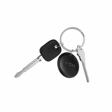 Fixed Tag Dual Bluetooth Tracker - Kompatibel med Apple Find My / Find Hub - Sort