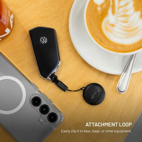 Fixed LiTag GPS & Bluetooth Tracker - Android & Apple Kompatibel - Sort