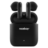 Niceboy HIVE Beans True Wireless In-Ear Høretelefoner - Sort