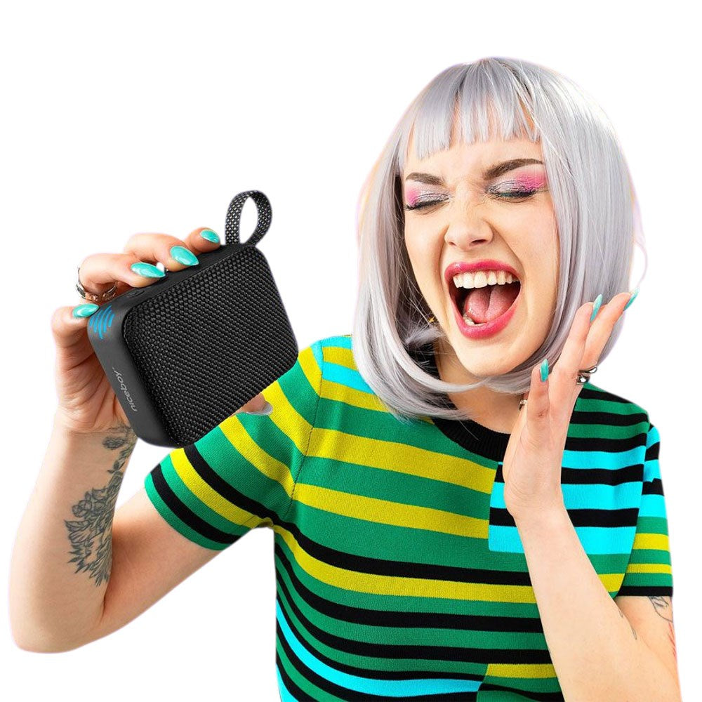 Niceboy 6W Atom 4 Bluetooth Højttaler - Sort