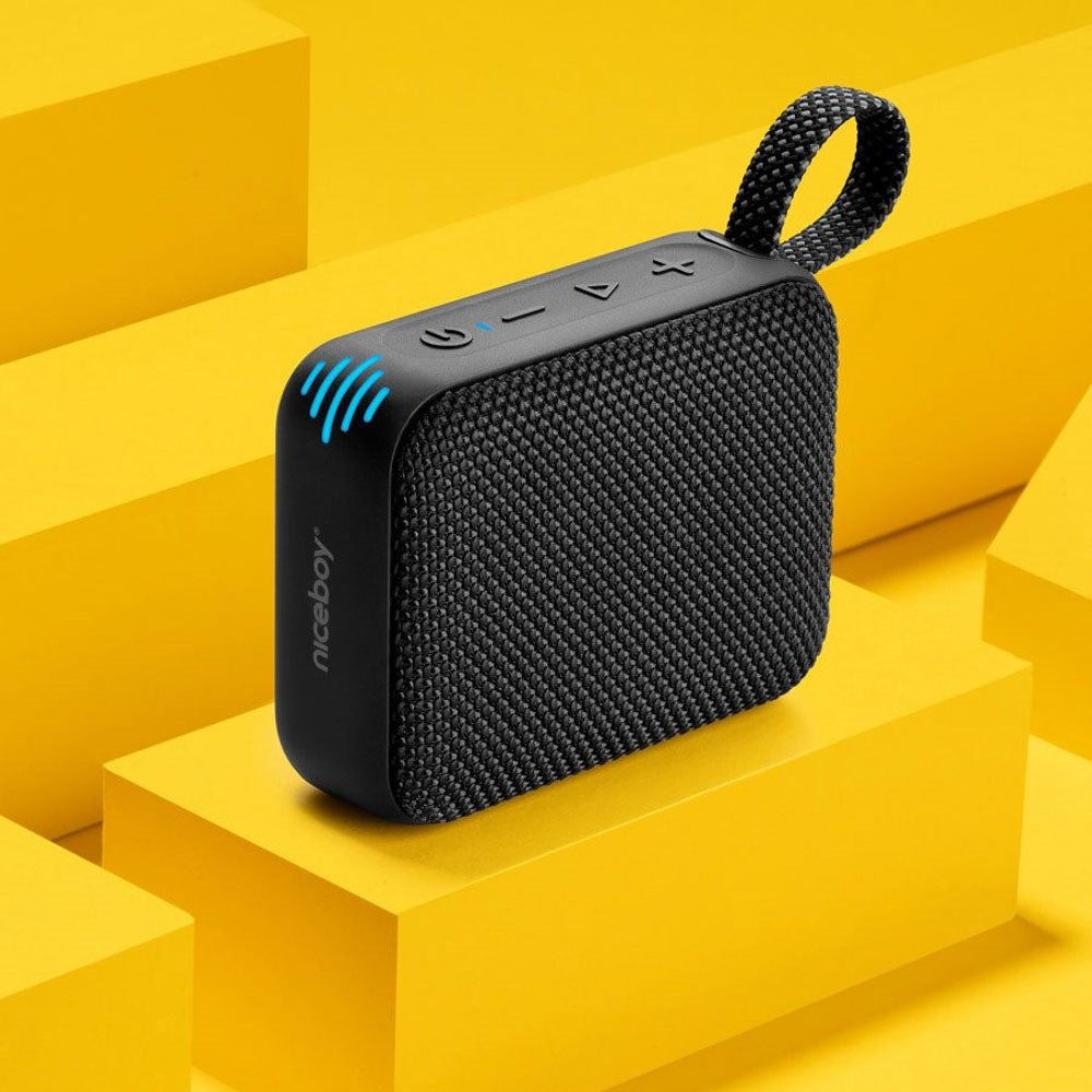 Niceboy 6W Atom 4 Bluetooth Højttaler - Sort