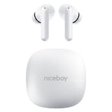 Niceboy HIVE Pins Pro 4 ANC True Wireless Høretelefoner - In-Ear - Hvid