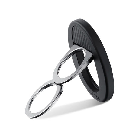 PITAKA Ring Holder til Mobil - MagSafe Kompatibel - Black / Grey