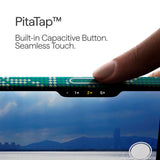iPhone 17 Pro PITAKA Edge Monogram Case - MagSafe Kompatibel - Guld / Grøn
