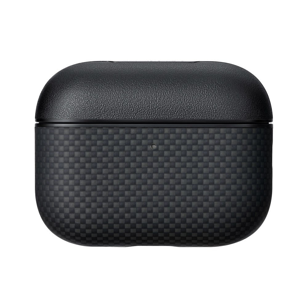 PITAKA Apple AirPods Pro (3. gen.) Magnetic Aramid Fiber Cover - Black / Grey