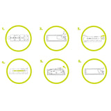 iPhone 16e / 14 / 13 / 13 Pro Mobile Origin Beskyttelsesglas - 2 stk. - Case Friendly - Gennemsigtig