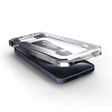 Mobile Origin Skærmbeskyttelsesglas m. Applikator - iPhone 15 Pro - Gennemsigtig / Sort Kant