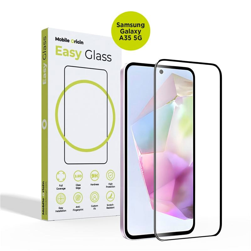 Samsung Galaxy A35 5G Mobile Origin EasyGlass - Tempereret Glas