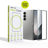 Samsung Galaxy Z Fold6 Mobile Origin EasyGlass Skærmbeskyttelse - Gennemsigtig / Sort Kant
