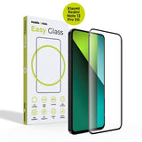 Xiaomi Redmi Note 13 Pro (5G) Mobile Origin EasyGlass Skærmbeskyttelse - Gennemsigtig / Sort Kant