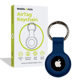 AirTag 1. & 2. Gen. Nøglering - Mobile Origin - Blå