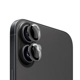 iPhone 16 / 16 Plus Mobile Origin Easy Lens Guard - Kameralinsebeskytter - Sort